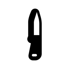 Knife Icon Vector Symbol Design Illustration