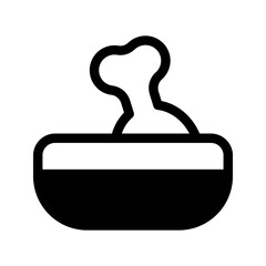 Chicken Icon Vector Symbol Design Illustration