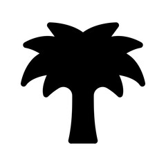 Palm Icon Vector Symbol Design Illustration