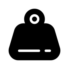 Weight Icon Vector Symbol Design Illustration