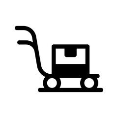 Trolly Icon Vector Symbol Design Illustration