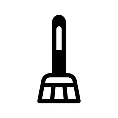 Broom Icon Vector Symbol Design Illustration