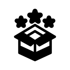 Package Icon Vector Symbol Design Illustration