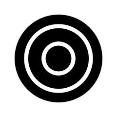 Record Button Icon Vector Symbol Design Illustration