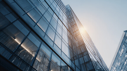 Obraz premium Blue Glass Tower