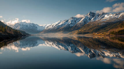 Fototapeta premium Reflections of the Peaks