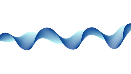 Abstract blue wave background for digital design, technology, or modern presentation visuals.