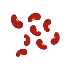Red bean vector