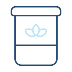 Oats Icon Color Outline Style. Vector Illustration Design
