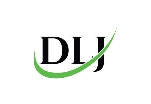 DLJ Letter Modern  Monogram Logo | Minimal monogram initials vector logo Design.