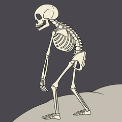 vector illustration of a golf player