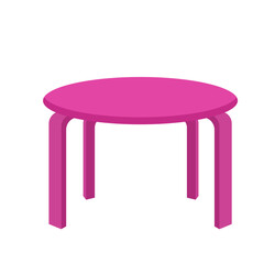 Coffee table vector