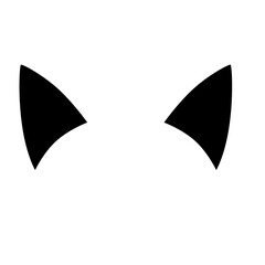 Fototapeta premium Cat ears vector