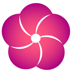 年賀状に使える梅の花のイラスト素材4