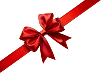 Red Ribbon Bow