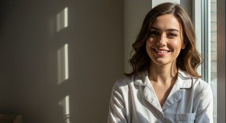 Soft Morning Light Portrait of a Young Woman