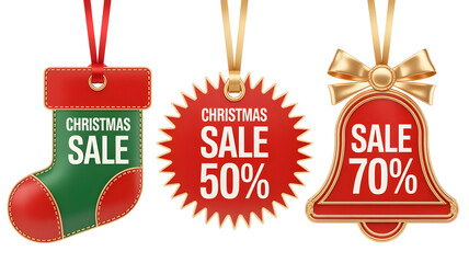 Limited time Christmas sale with up to 70% off everything, perfect for holiday marketing campaigns and seasonal promotions to boost sales and attract customers