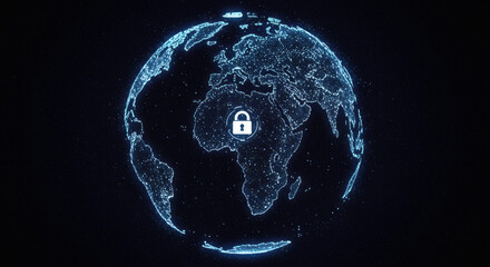 Secure Global Network Encrypted Data Transmission for International Cybersecurity