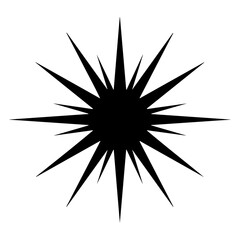 Obraz premium Burst of energy emanating from a central point radiating outwards in a dynamic display with sharp