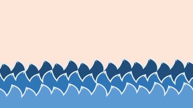 abstract vector background sunset