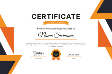 Certificate Template Design