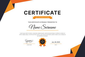Certificate Template Design