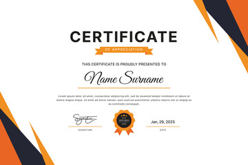 Certificate Template Design