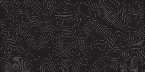 Topographic canyon geometric map relief texture with curved layers and shadow .Abstract geometric topographic contour map background. Panorama view gradient multicolor wave curve .