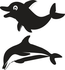 dolphin vector illustration