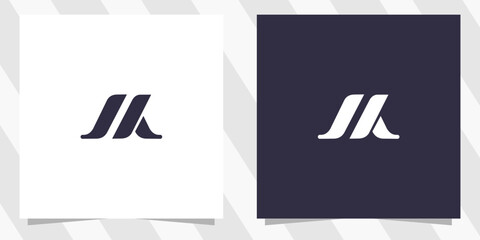 Letter m logo design vector