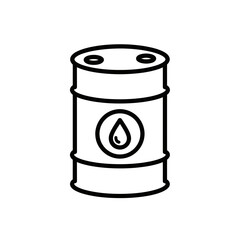 vector illustration of a barrel