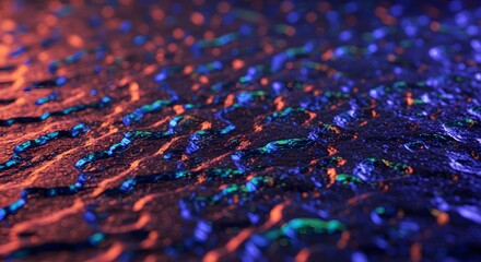 Obraz premium Abstract Texture with Vibrant Neon Accents