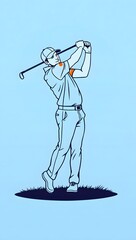 Cartoon 3D illustration of a businessman in a suit holding a megaphone and binoculars