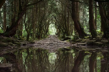 Fototapeta premium trees in the forest
