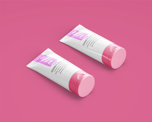 cosmetics tube