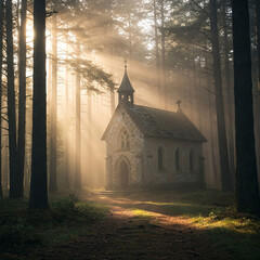 church in the morning