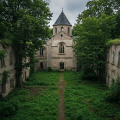 church in the village