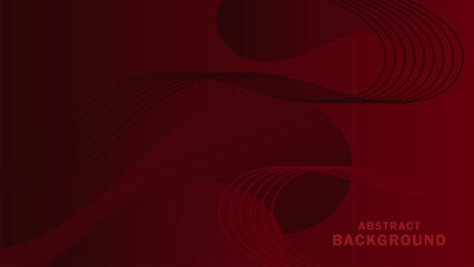 Abstract background flowing wafe lines on gradient backdrop.modern design minimalist.vector illustration.