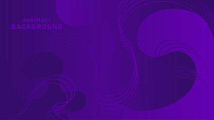 Abstract background flowing wafe lines on gradient backdrop.modern design minimalist.vector illustration.