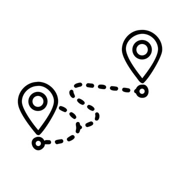 Route Map Illustration