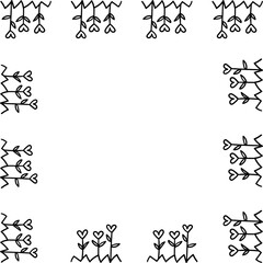 Digital paper, heart paper, seamless paper, seamless pattern, pattern, boho, boho pattern, paper	