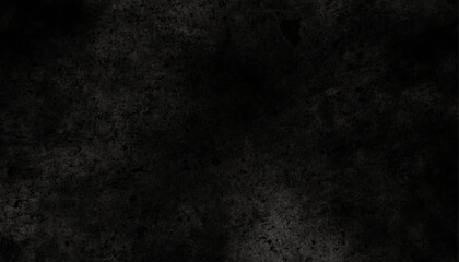 Dark Grunge Black Concrete Texture Background