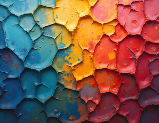 background of old painted wall