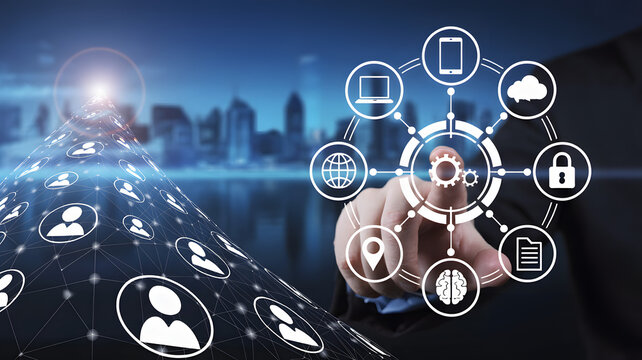 Innovate and connect with dynamic technology solutions for your business, driving growth and success with modern digital network and smart solutions - Powered by Adobe