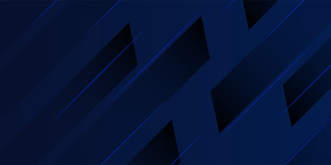 Abstract Blue Geometric Background With Diagonal Lines For Tech And Corporate Design Projects Presentations Advertisements