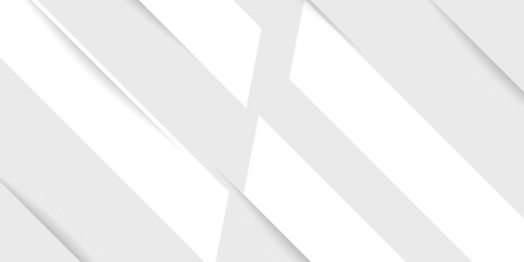 Abstract White Diagonal Lines Background With Soft Shadows For Modern Minimal Design