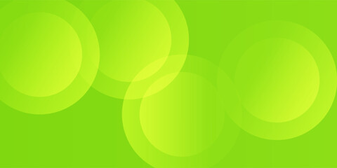 Green Abstract Circle Background. overlapping green circular shapes and gradient tones.