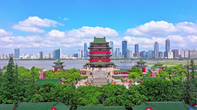 Tengwang Pavilion, a famous ancient building in China