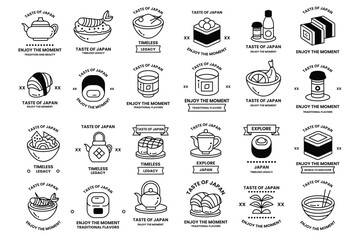 A collection of Japanese food images