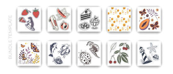 Vactor bundle tamplate